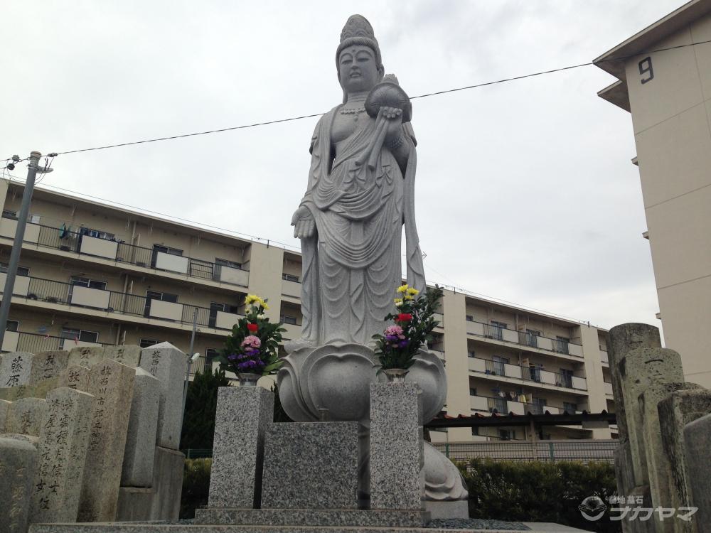 二俣霊園　2016春彼岸　観音様お花